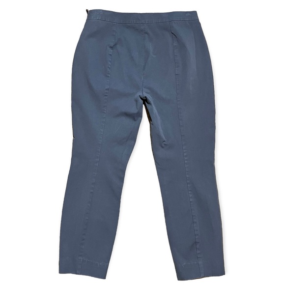 Everlane The Side-Zip Stretch Cotton Slate Gray Pants Sz 14 - Picture 4 of 16